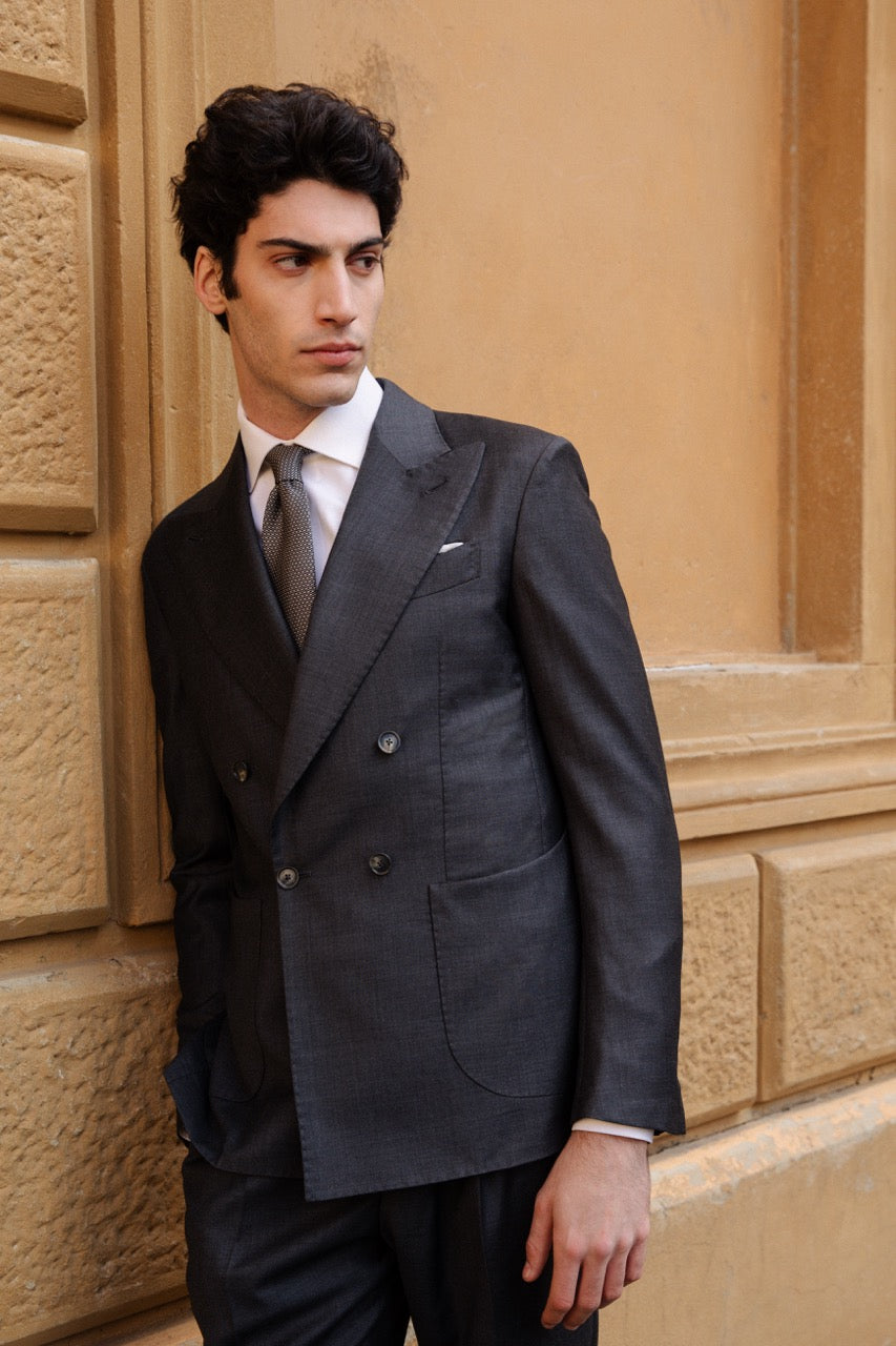 Suit Half Double Breasted Jacket